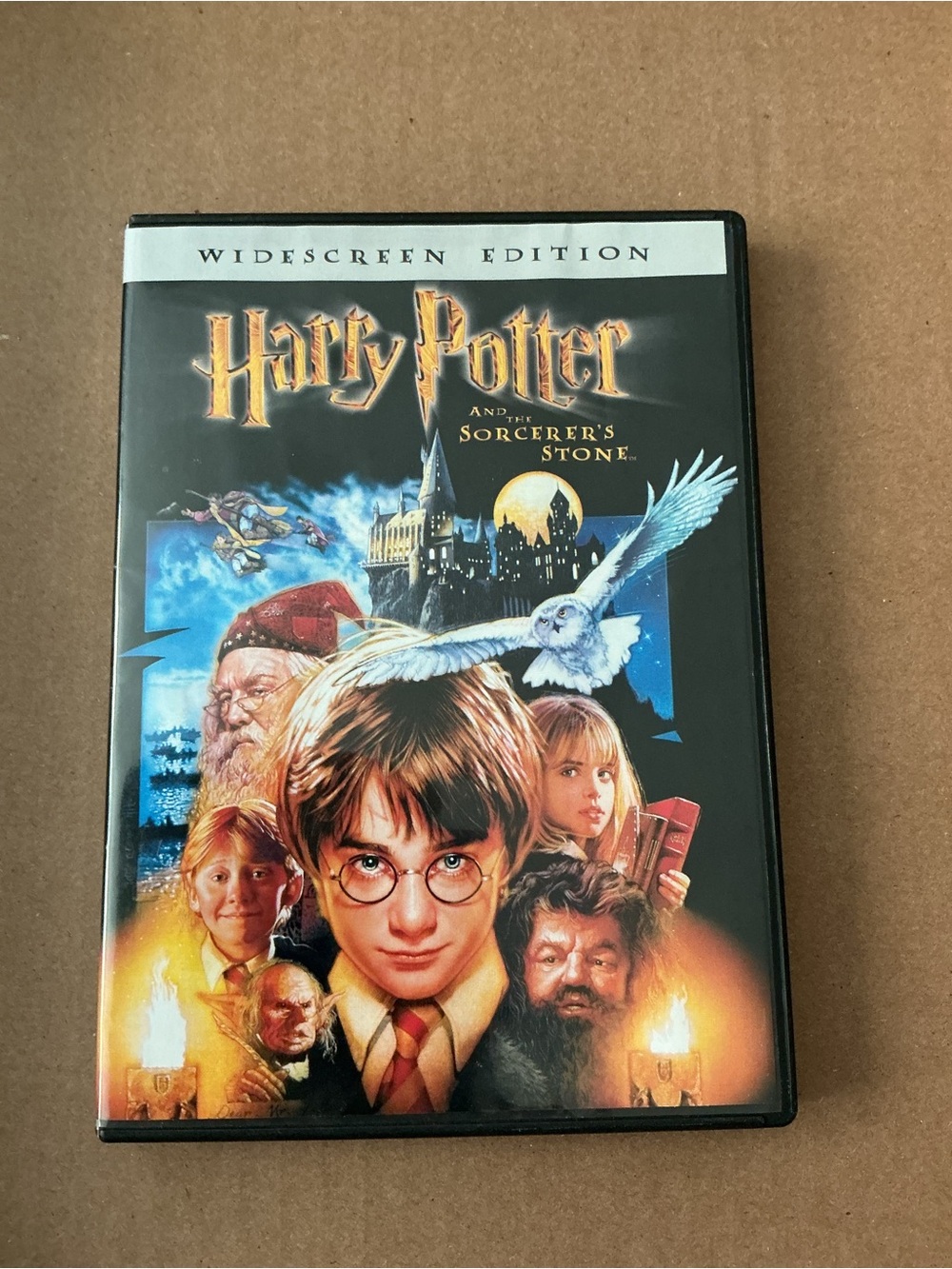 Harry Potter and the Sorcerer's Stone Widescreen DVD - Black Case